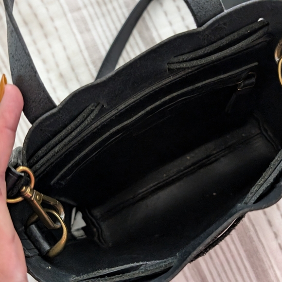 Madewell mini tote black purse bag - Picture 4 of 5
